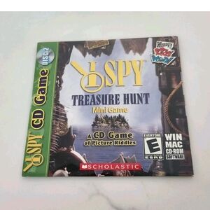 I Spy Treasure Hunt Mini Game Wendys Kids Meal PC Game New Sealed (disc 2)